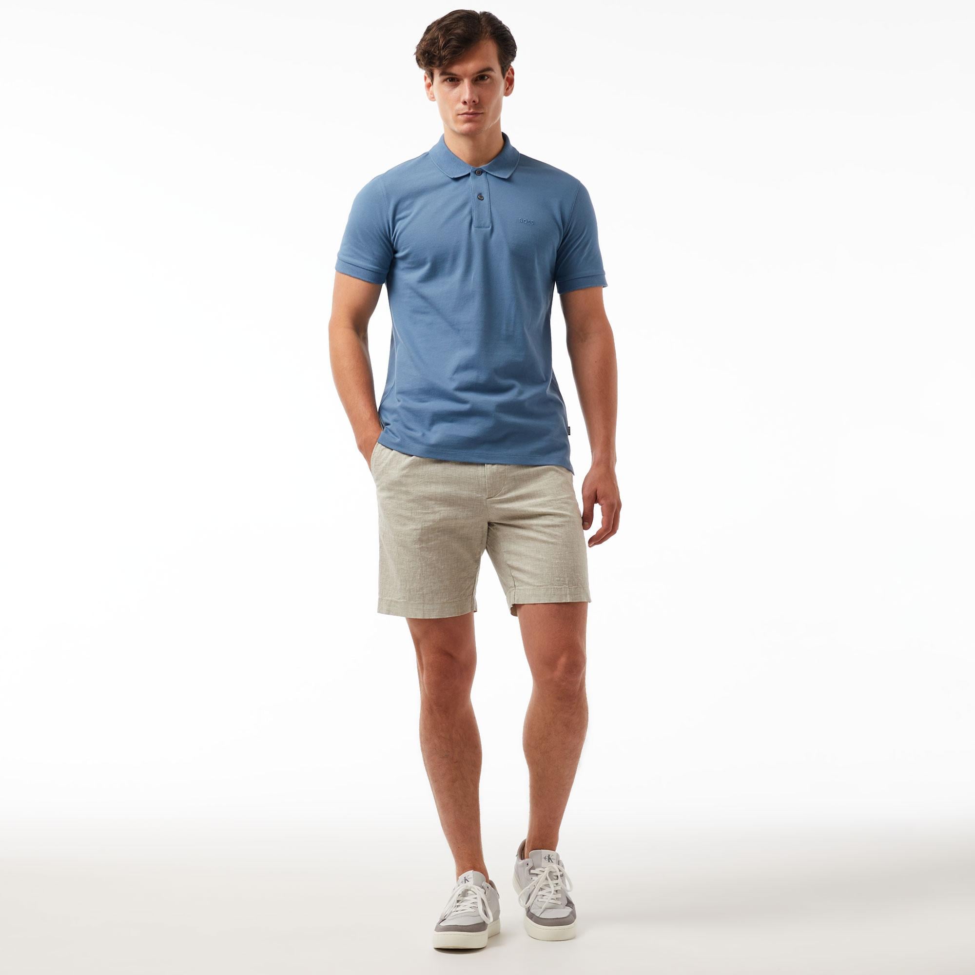 Boss Kane-Ds-Shorts Erkek Yeşil Şort