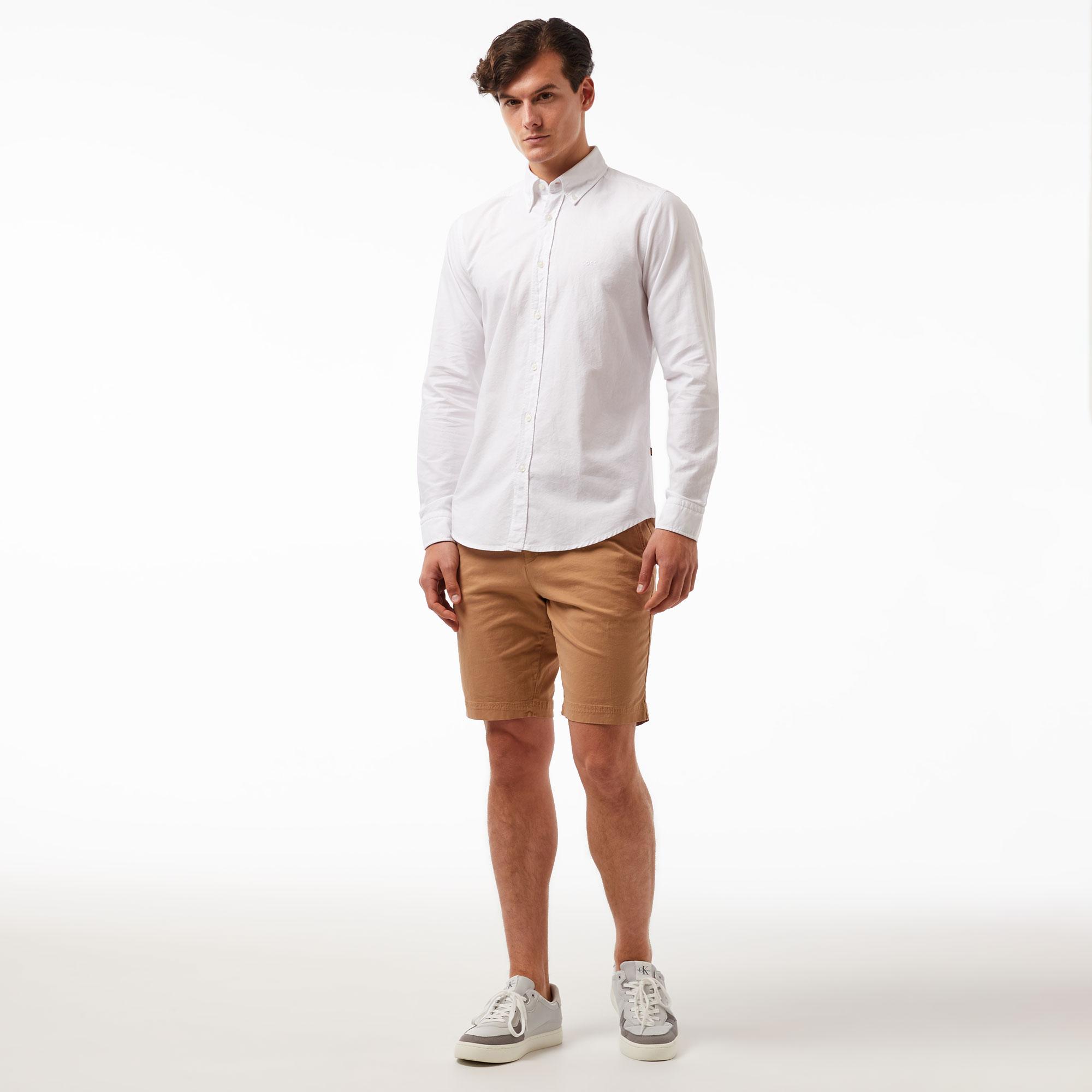 Boss Slice Erkek Bej Şort