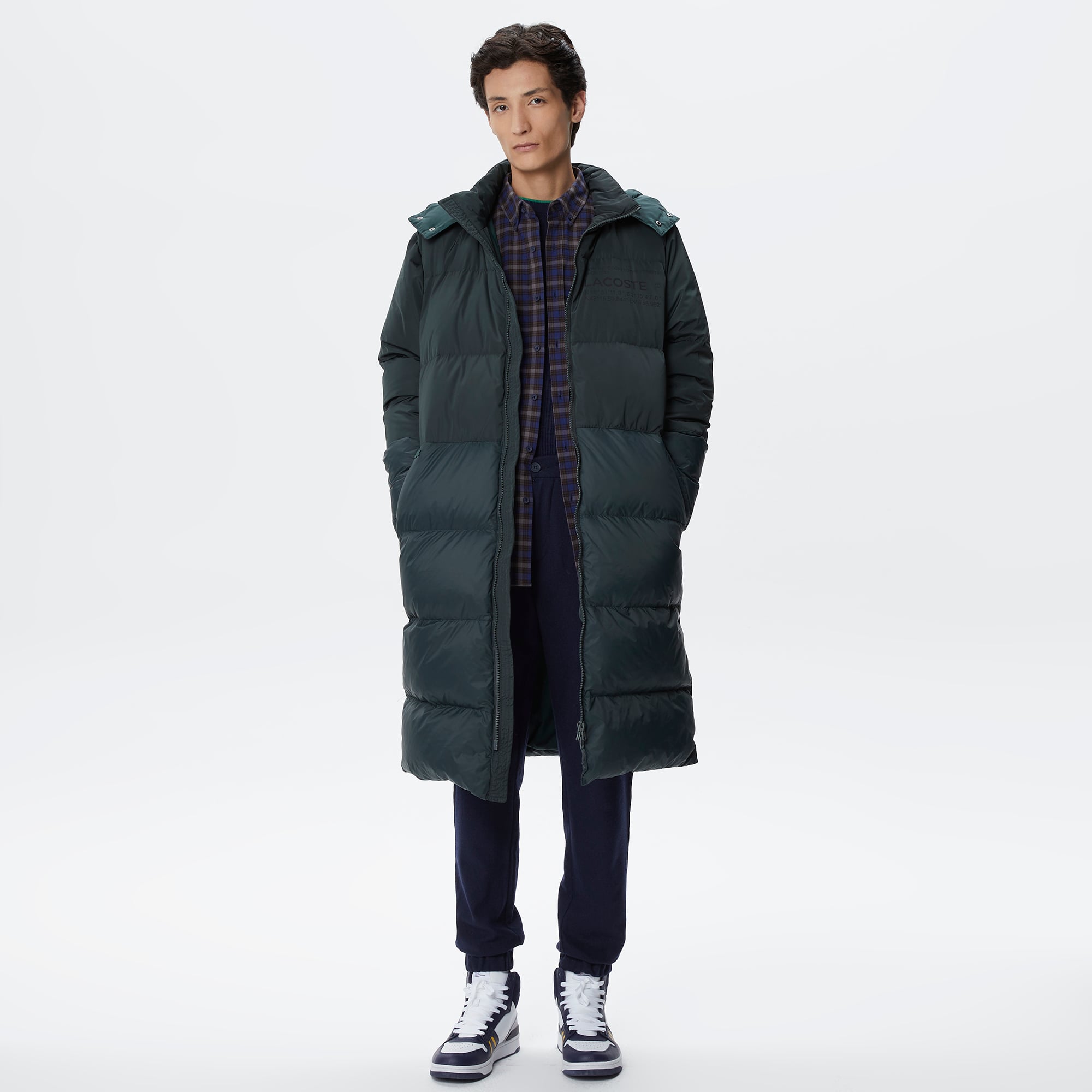  Lacoste Erkek Yeşil Mont