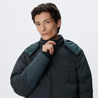  Lacoste Erkek Yeşil Mont