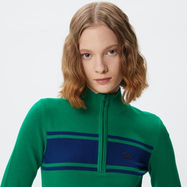  Lacoste Kadın Yeşil Elbise