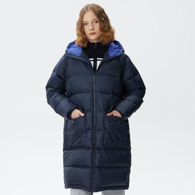  Lacoste Kadın Lacivert Mont