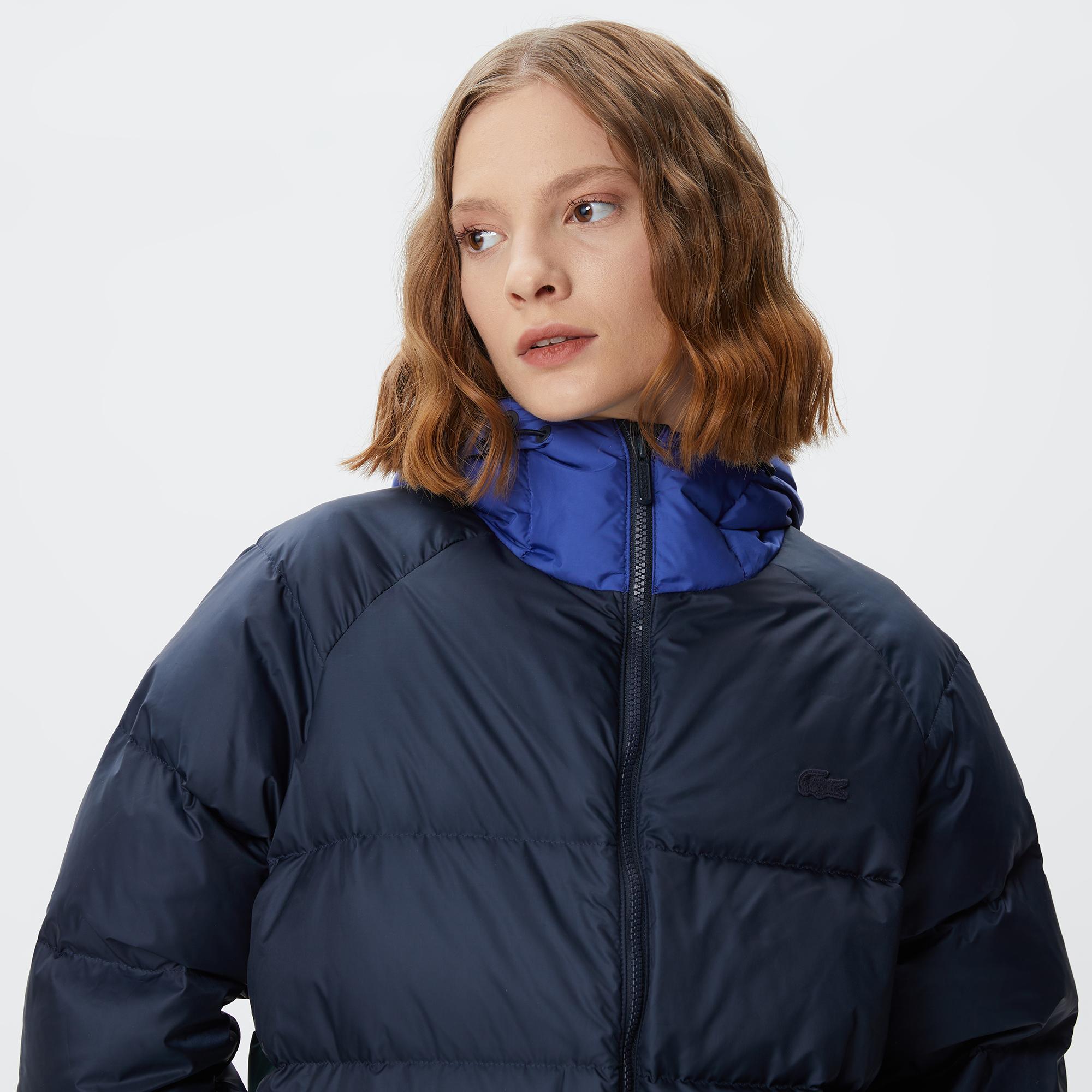 Lacoste Kadın Lacivert Mont