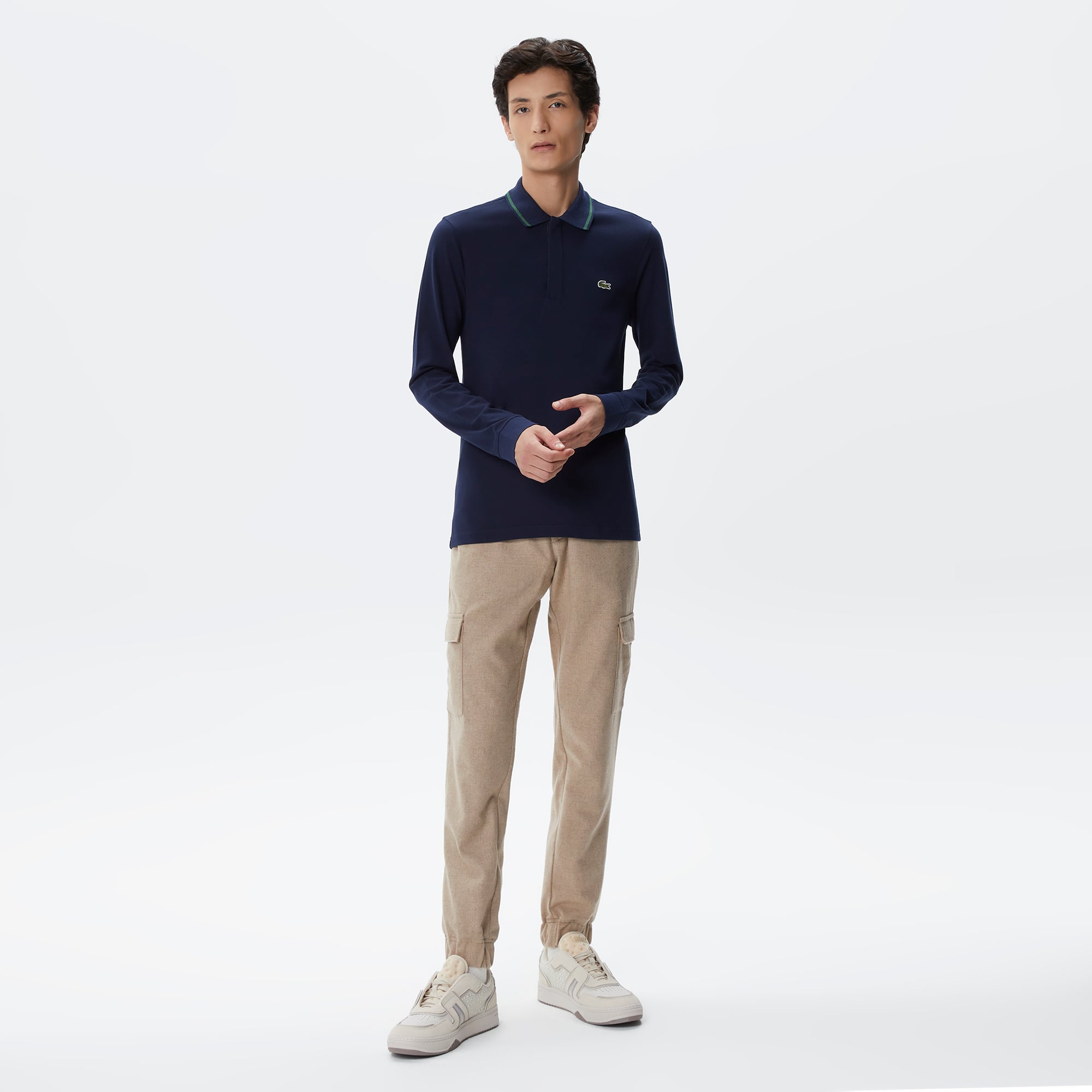  Lacoste Erkek Bej Pantolon