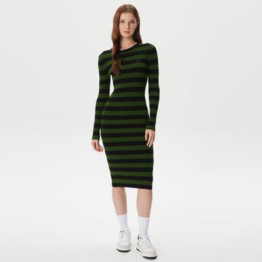  Lacoste Kadın Siyah Elbise