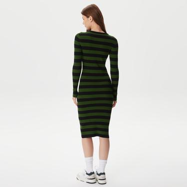  Lacoste Kadın Siyah Elbise