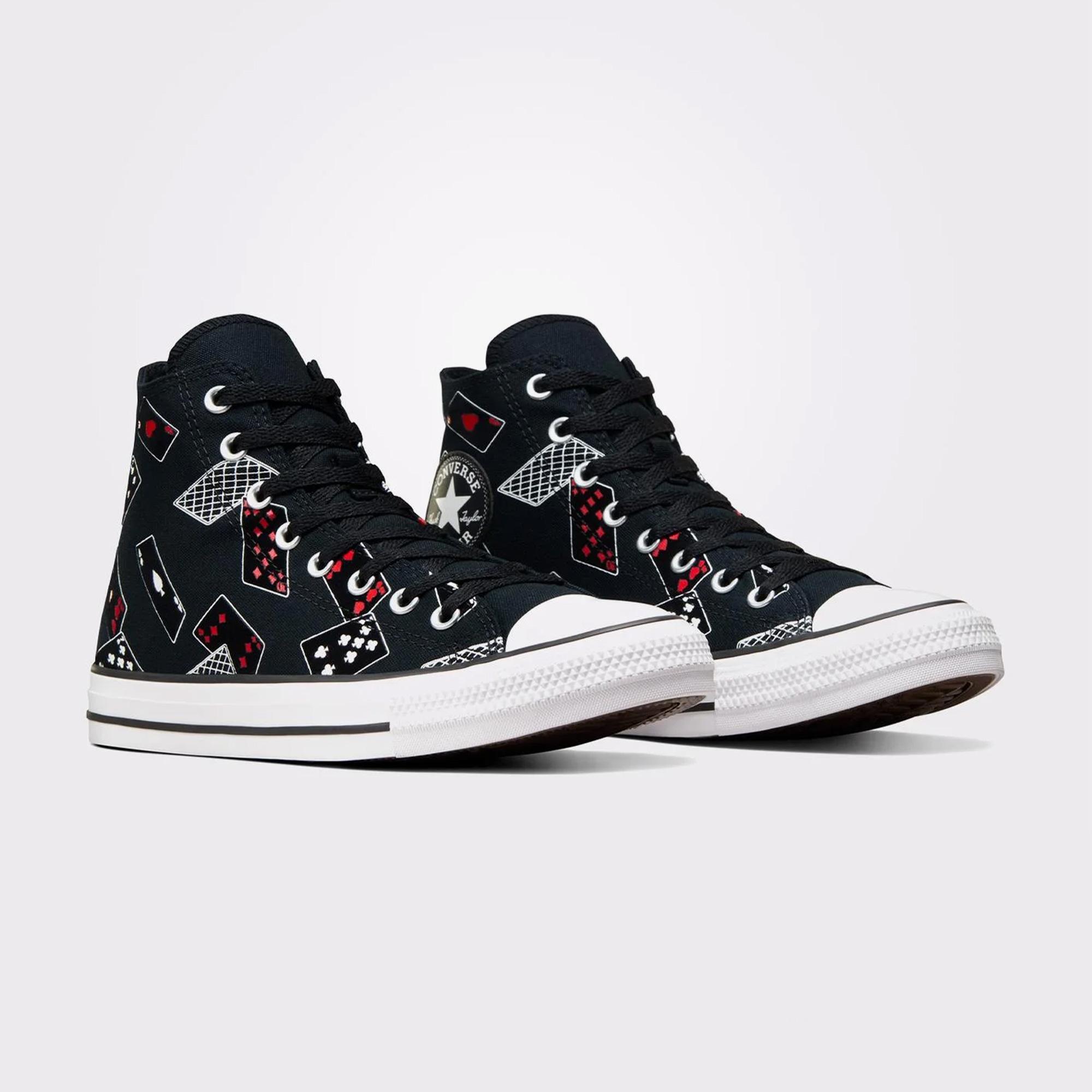 Converse Chuck Taylor All Star Cards Unisex Siyah Sneaker