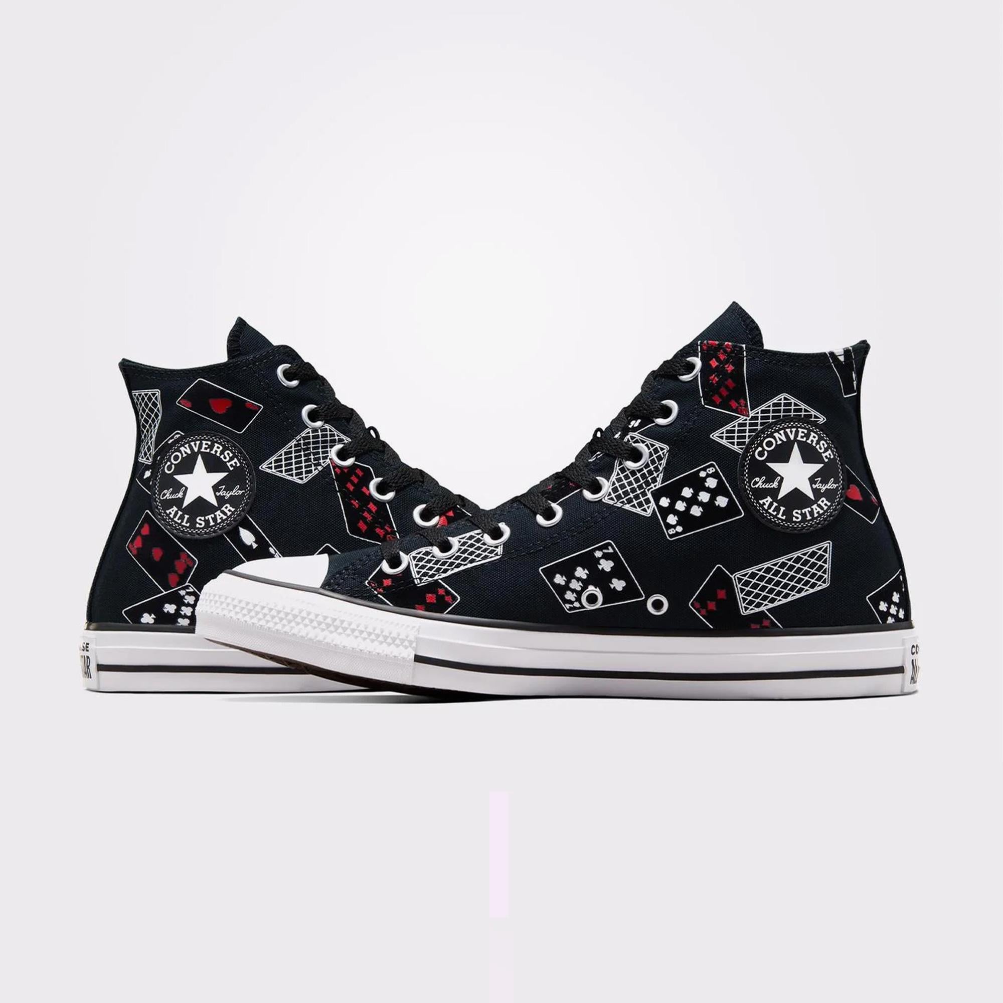 Converse Chuck Taylor All Star Cards Unisex Siyah Sneaker