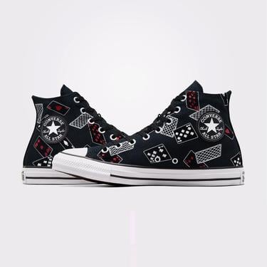  Converse Chuck Taylor All Star Cards Unisex Siyah Sneaker