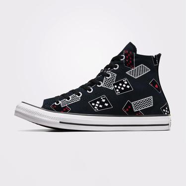  Converse Chuck Taylor All Star Cards Unisex Siyah Sneaker