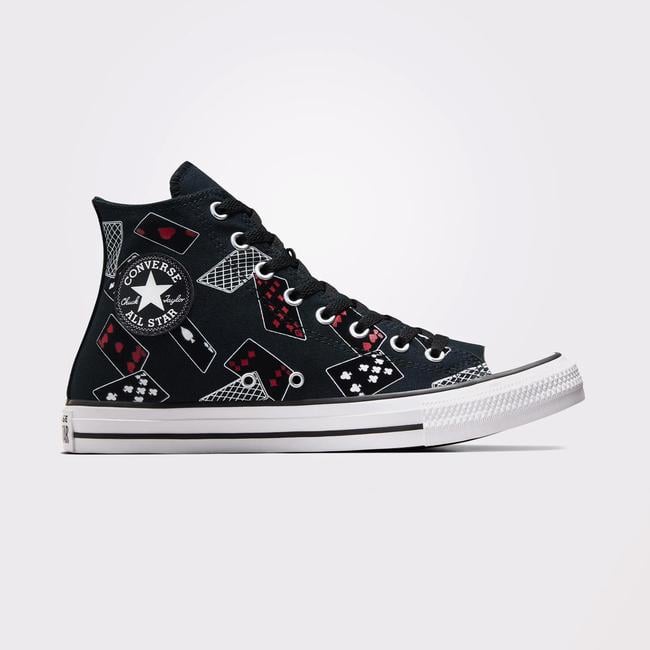  Converse Chuck Taylor All Star Cards Unisex Siyah Sneaker