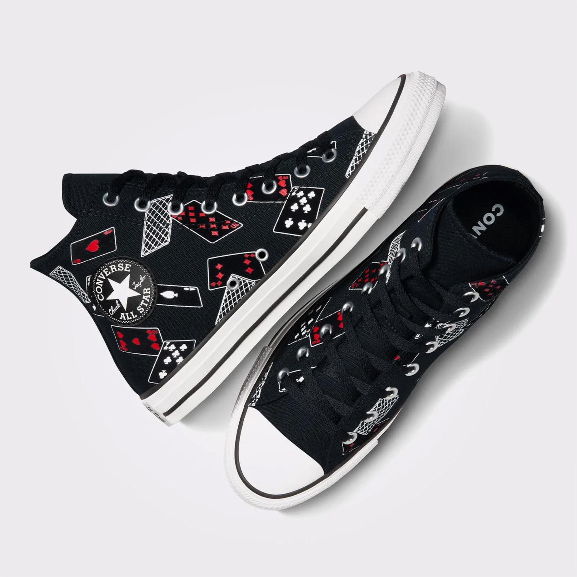 Converse Chuck Taylor All Star Cards Unisex Siyah Sneaker