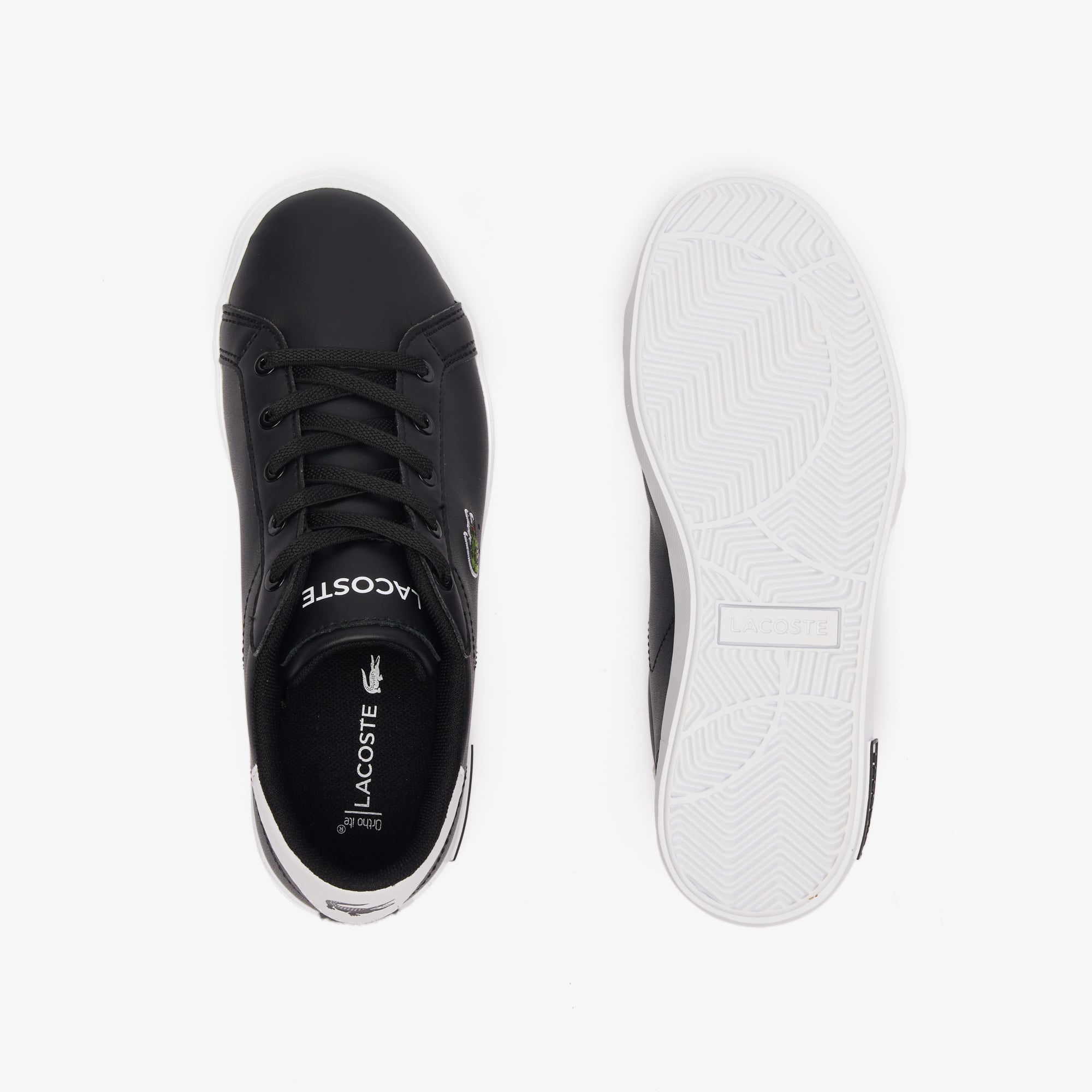 Lacoste Lacoste Powercourt Çocuk Siyah Sneaker | FashFed Siyah - 5. görsel