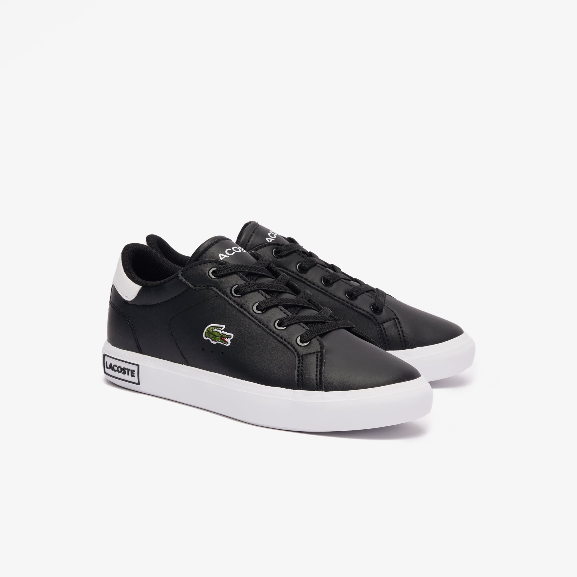 Lacoste Lacoste Powercourt Çocuk Siyah Sneaker | FashFed Siyah - 3. görsel