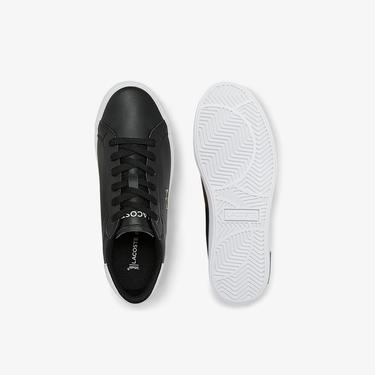  Lacoste Powercourt Çocuk Siyah Sneaker