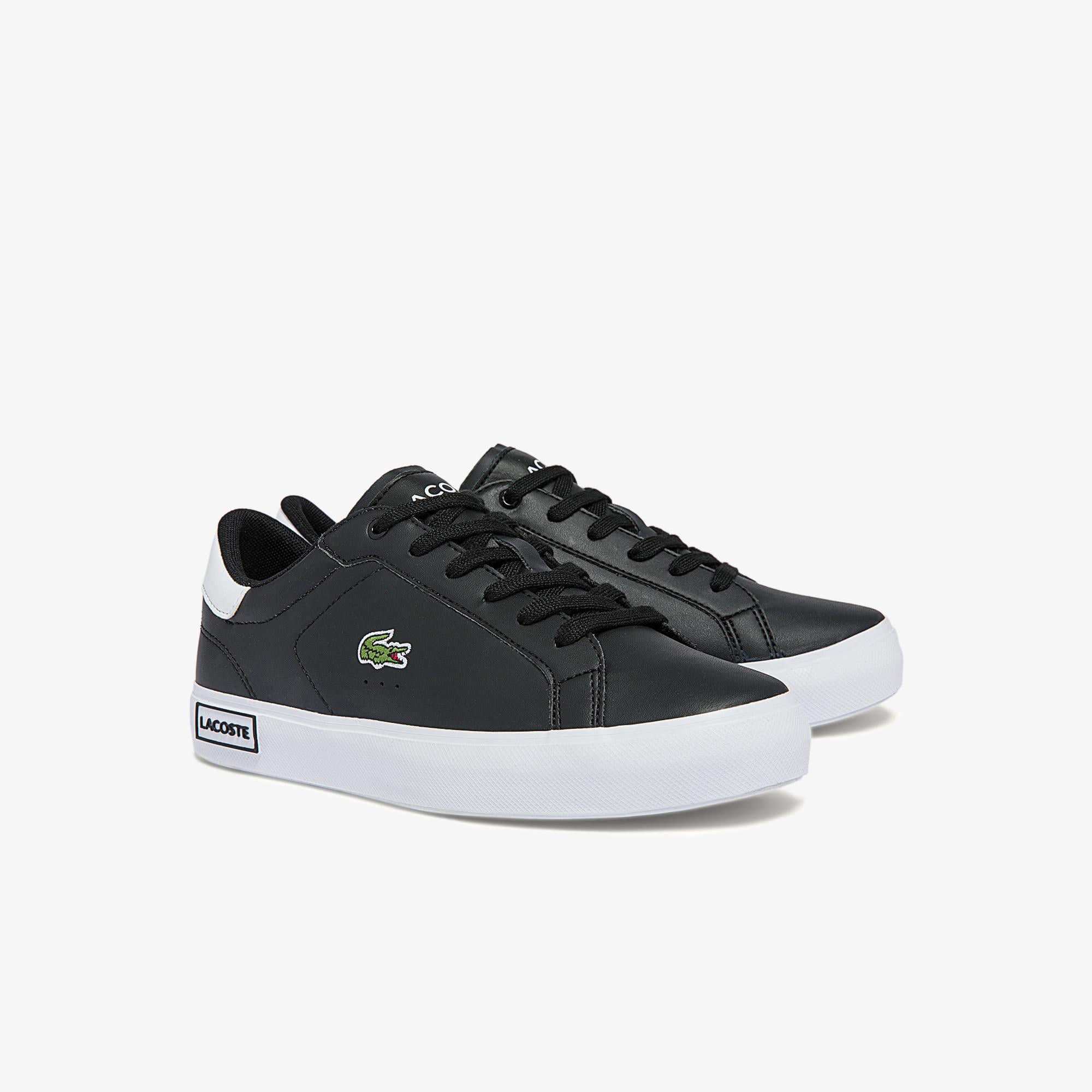 Lacoste Powercourt Çocuk Siyah Sneaker