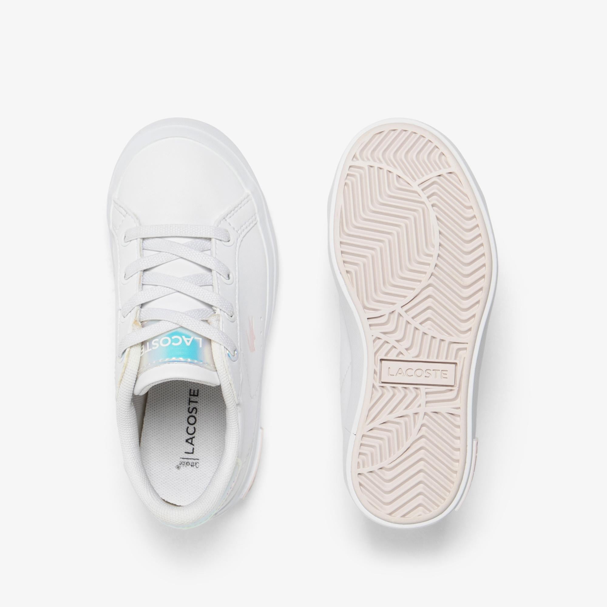 Lacoste Powercourt Çocuk Beyaz Spor Ayakkabı