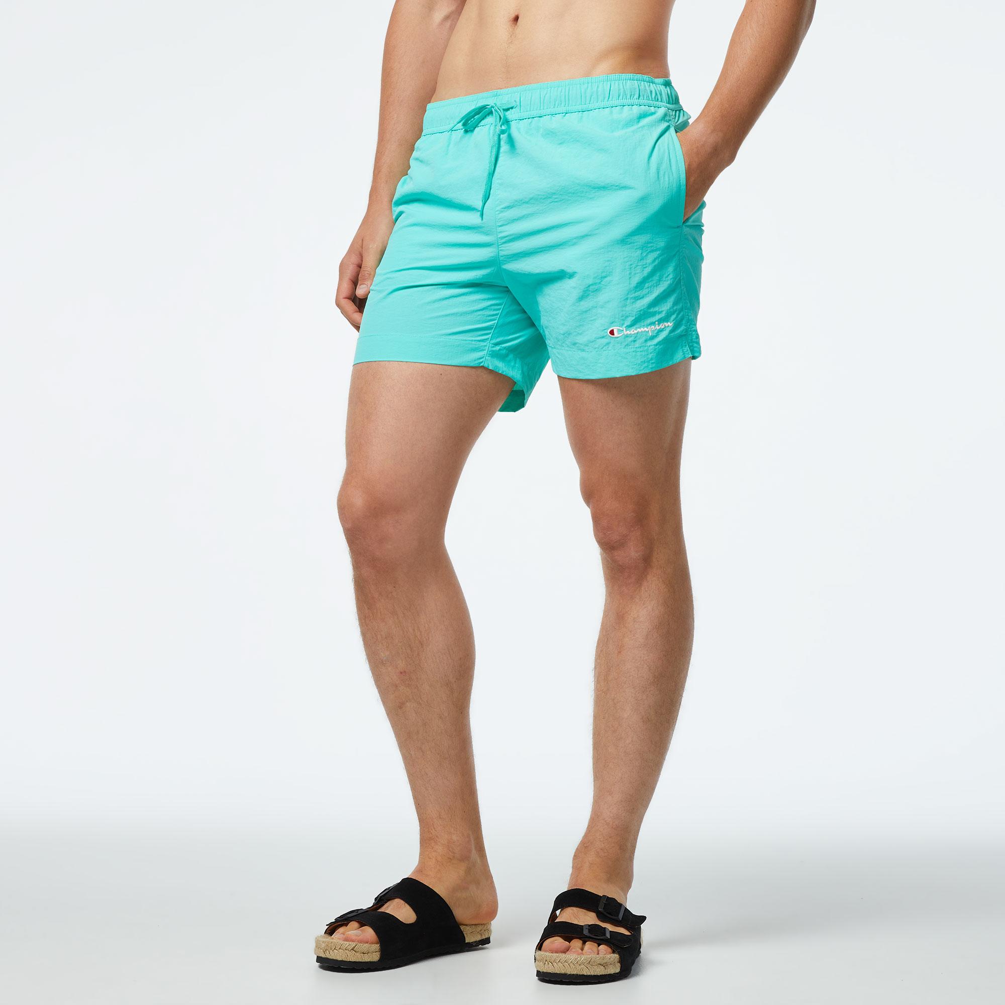 Champion Classic Erkek Mavi Deniz Şortu