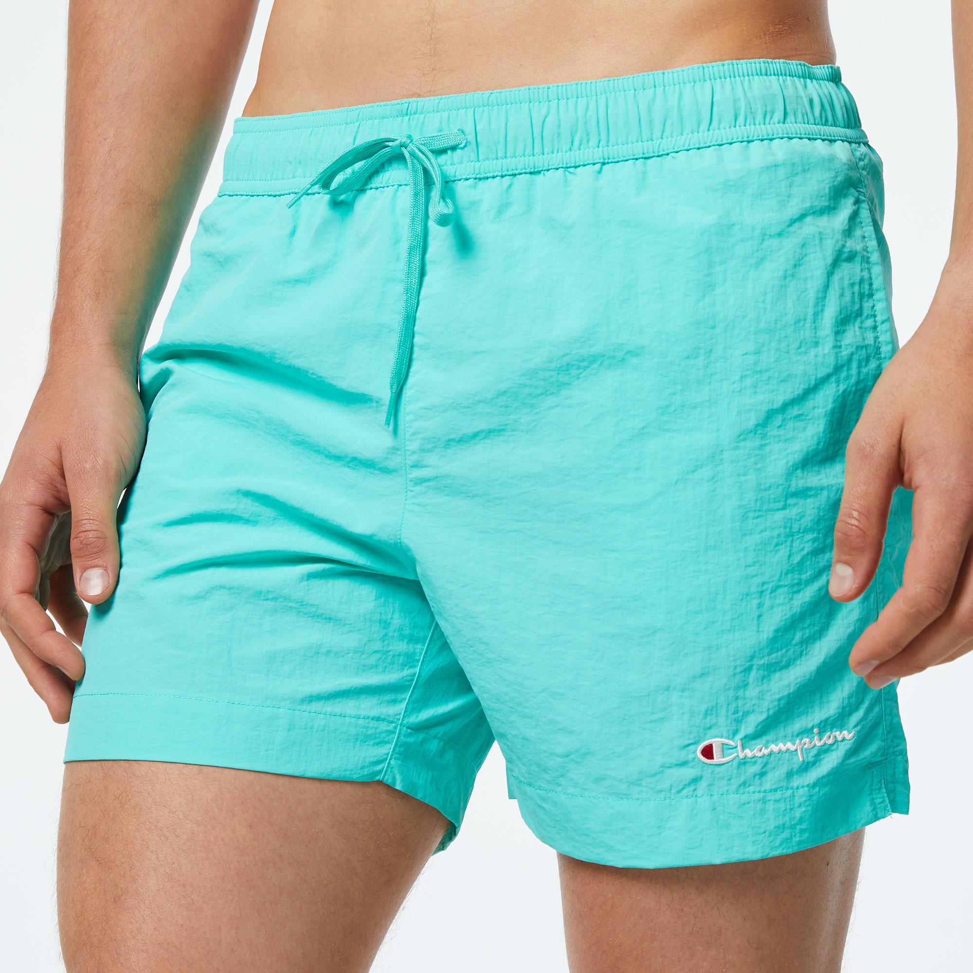 Champion Classic Erkek Mavi Deniz Şortu
