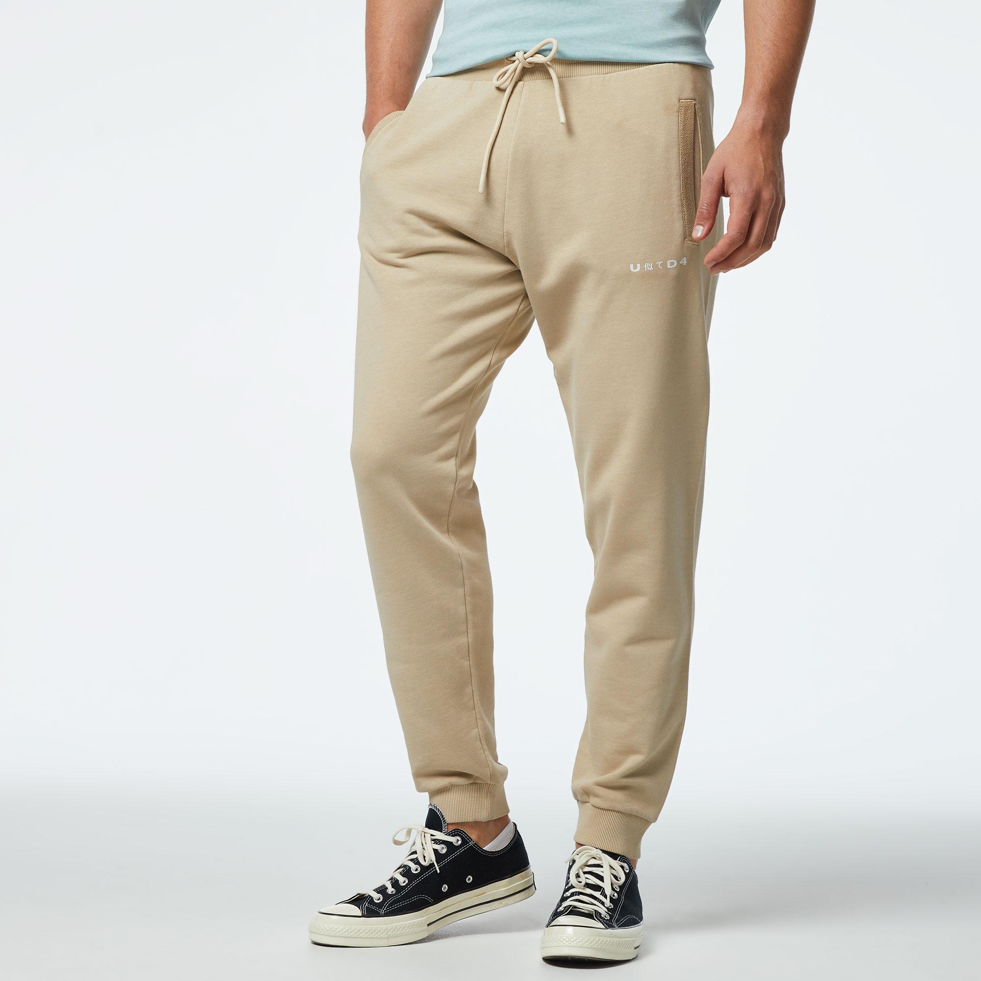 UNITED4 Erkek Krem Eşofman Altı