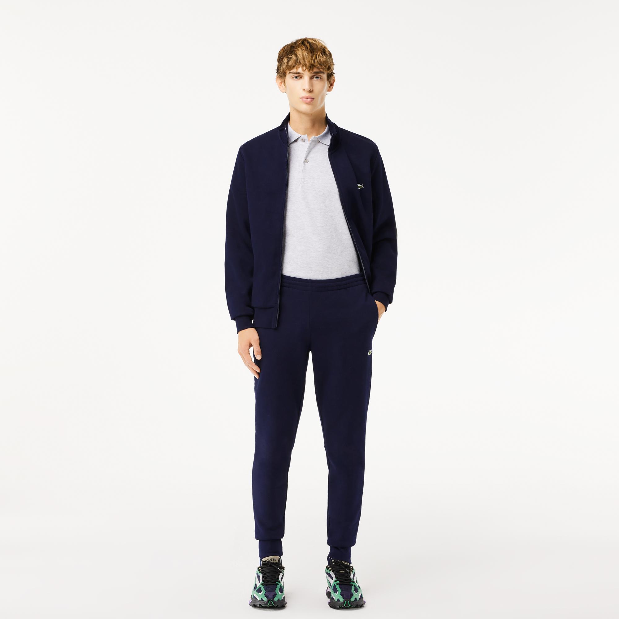 Erkek Slim Fit Organik Pamuk Lacivert Eşofman Altı