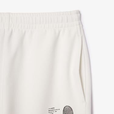  Lacoste Erkek Beyaz Eşofman Altı