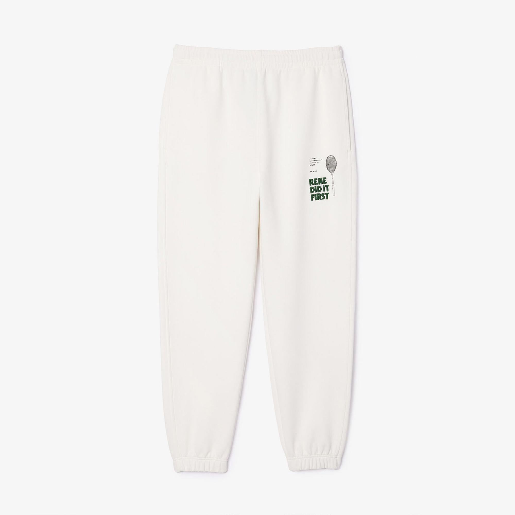 Lacoste Erkek Beyaz Eşofman Altı