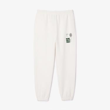  Lacoste Erkek Beyaz Eşofman Altı