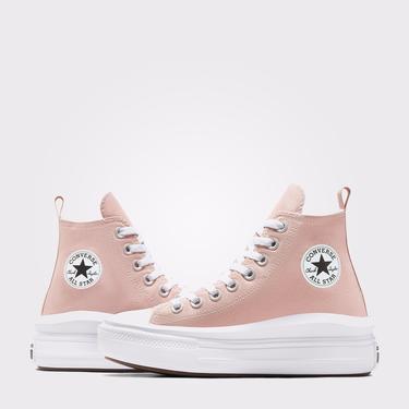  Converse Chuck Taylor All Star Move Genç Pembe Platform Sneaker