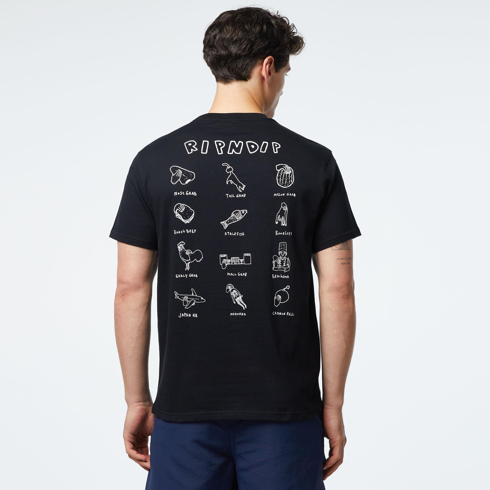 Ripndip Grabs Erkek Siyah T-Shirt