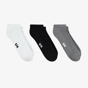  UNITED4 Street Ankle Unisex Siyah Çorap