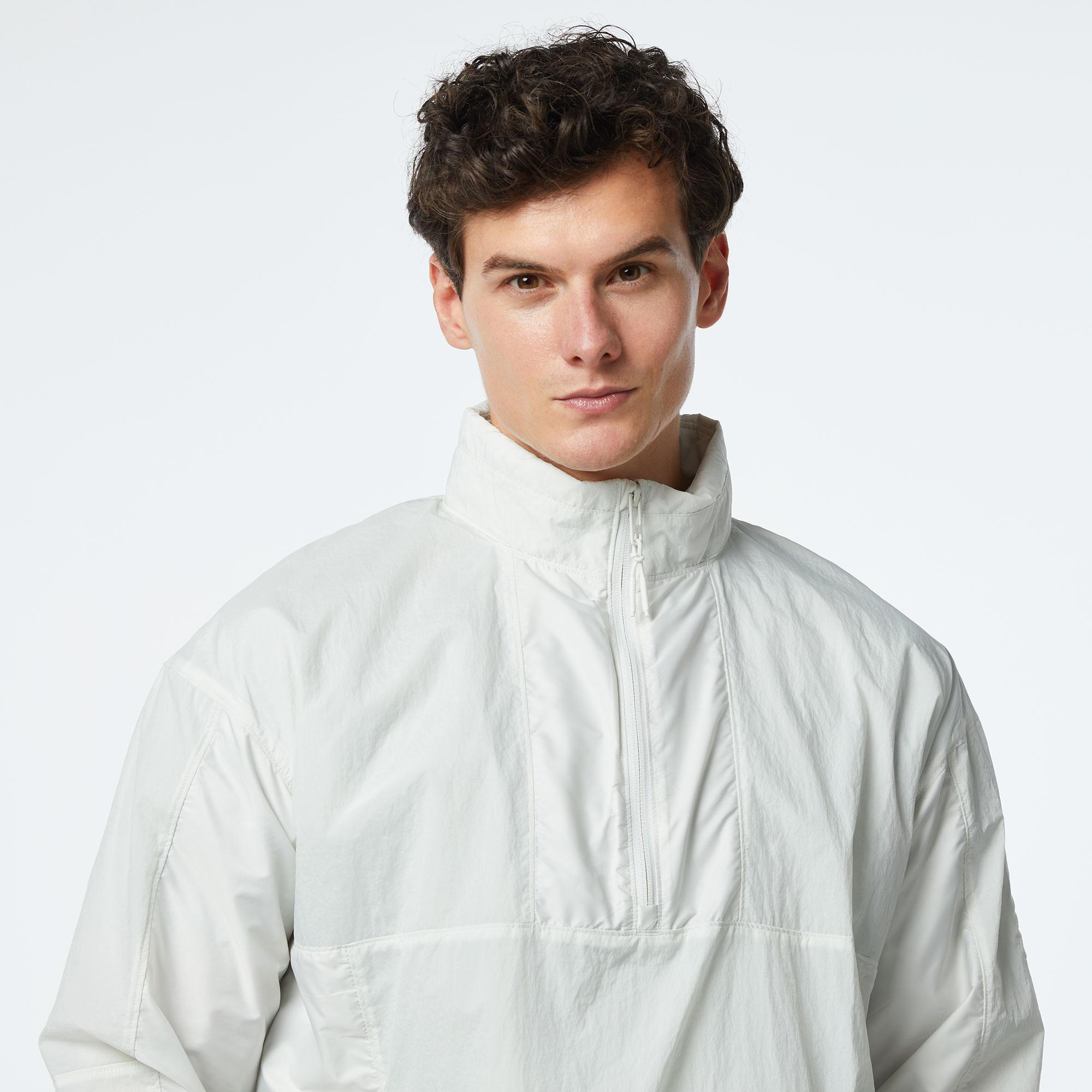 Under Armour Curry Woven Erkek Beyaz Ceket