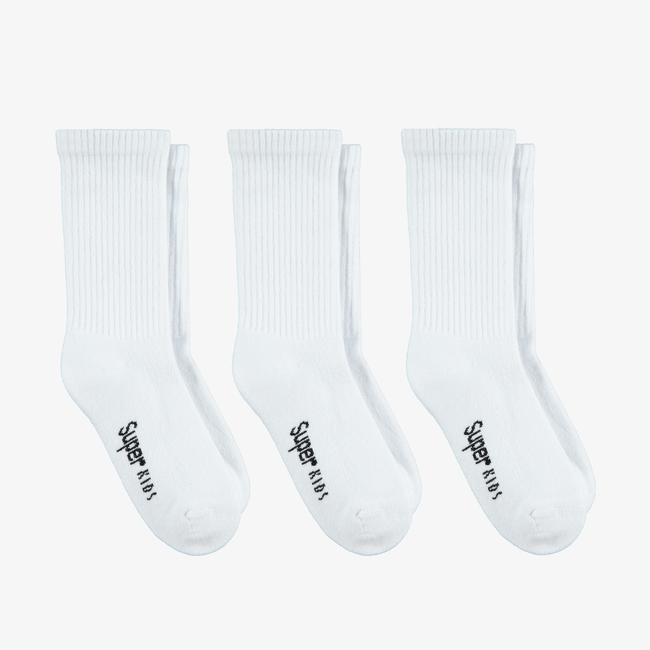  UNITED4 Tenis Towel Çocuk Beyaz Çorap