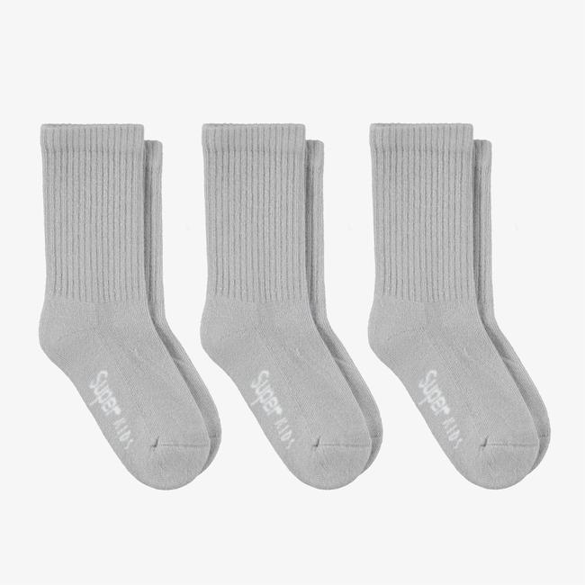  UNITED4 Tenis Towel Çocuk Gri Çorap