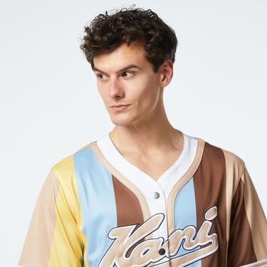  Karl Kani Sleeve Erkek Renkli Gömlek