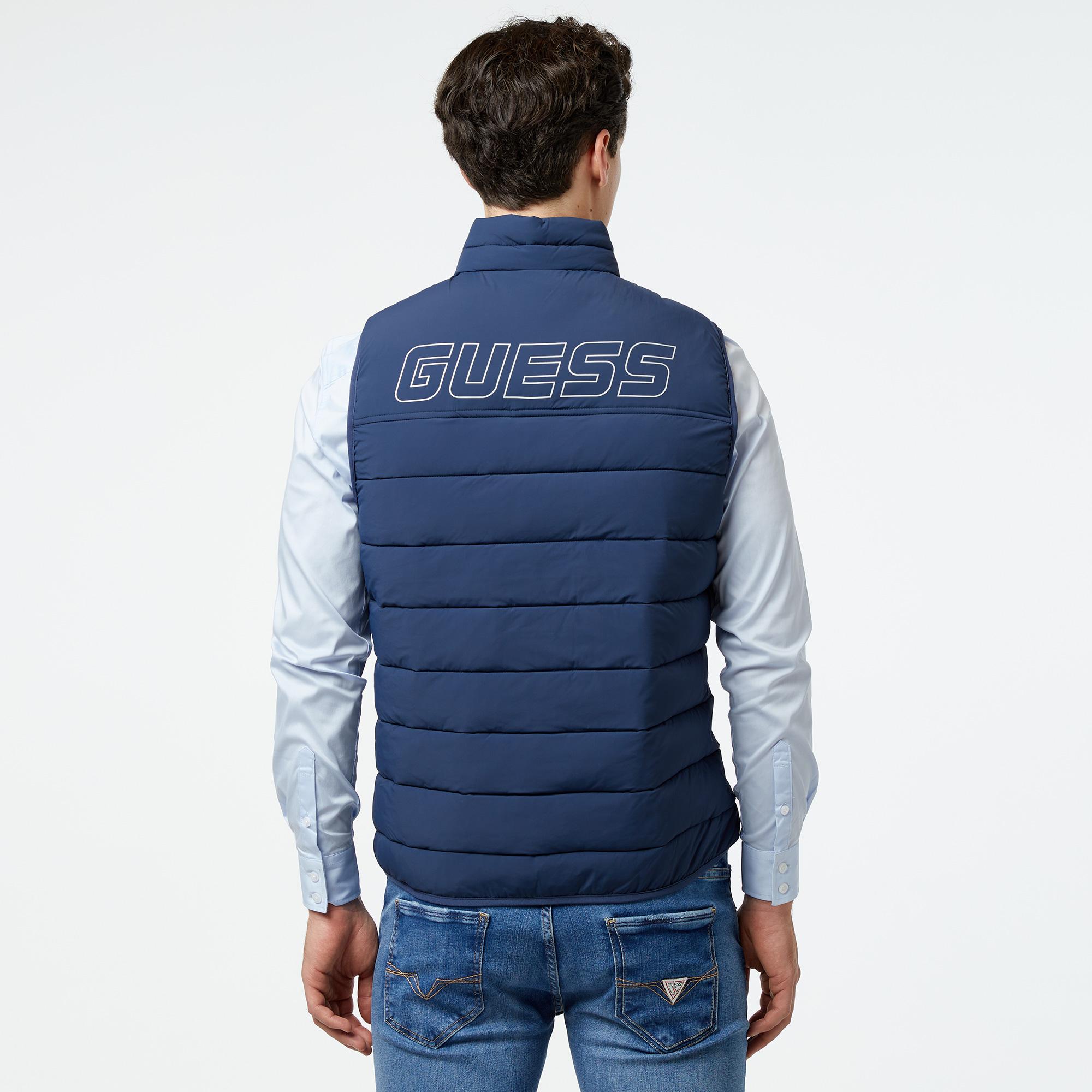 Guess Erkek Mavi Yelek