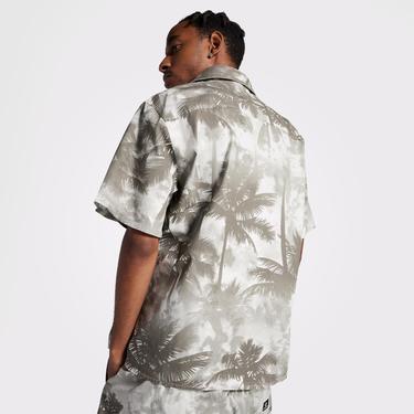  Converse Erkek Gri Desenli Gömlek