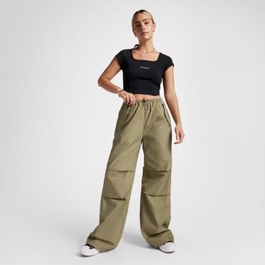  Converse Kadın Haki Paraşüt Pantolon