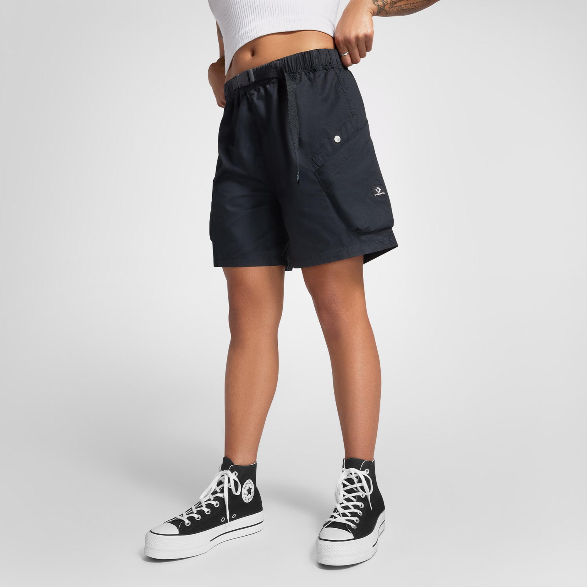 Converse Utility Kadın Siyah Şort