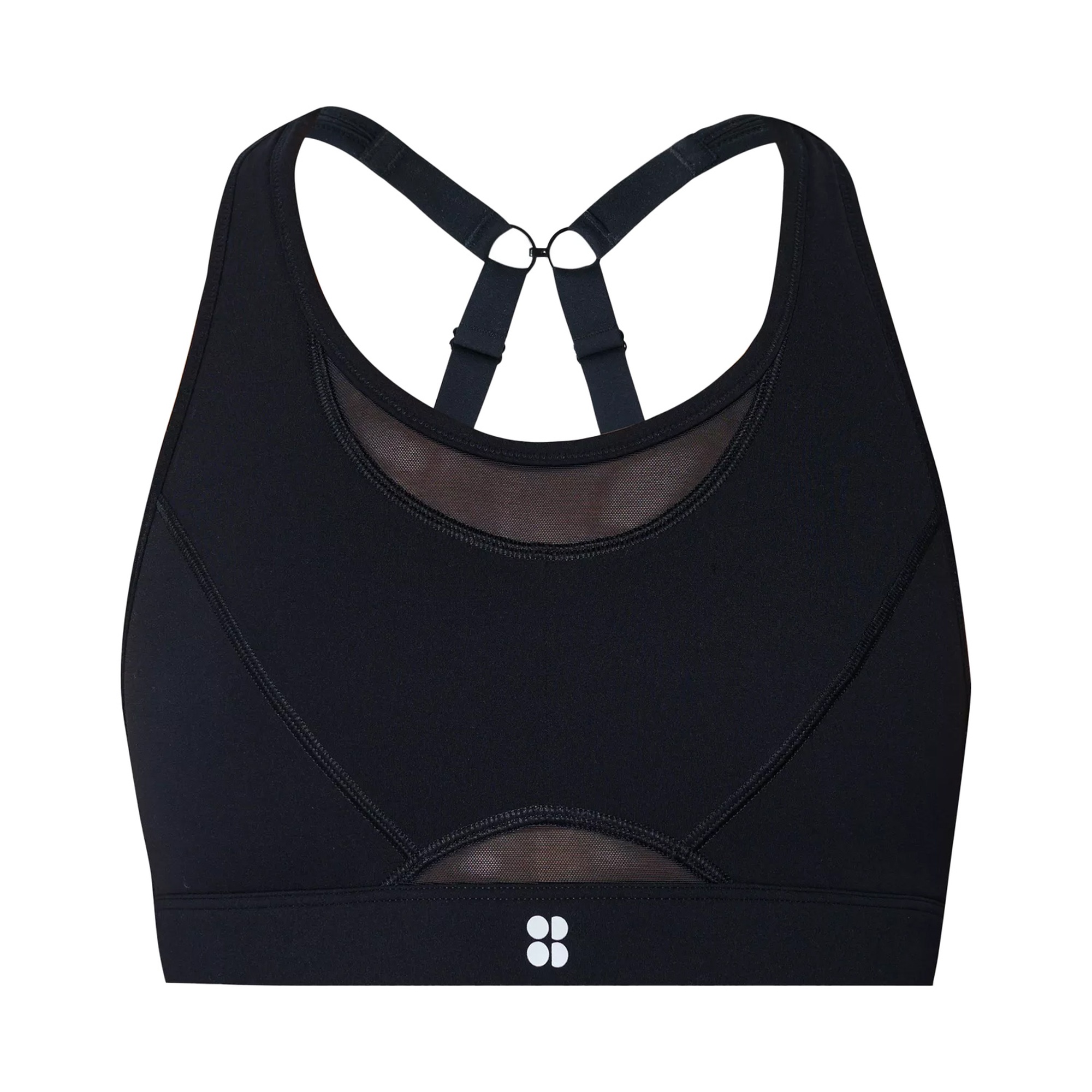 Sweaty Betty Power Icon Running Kadın Siyah Koşu Bra
