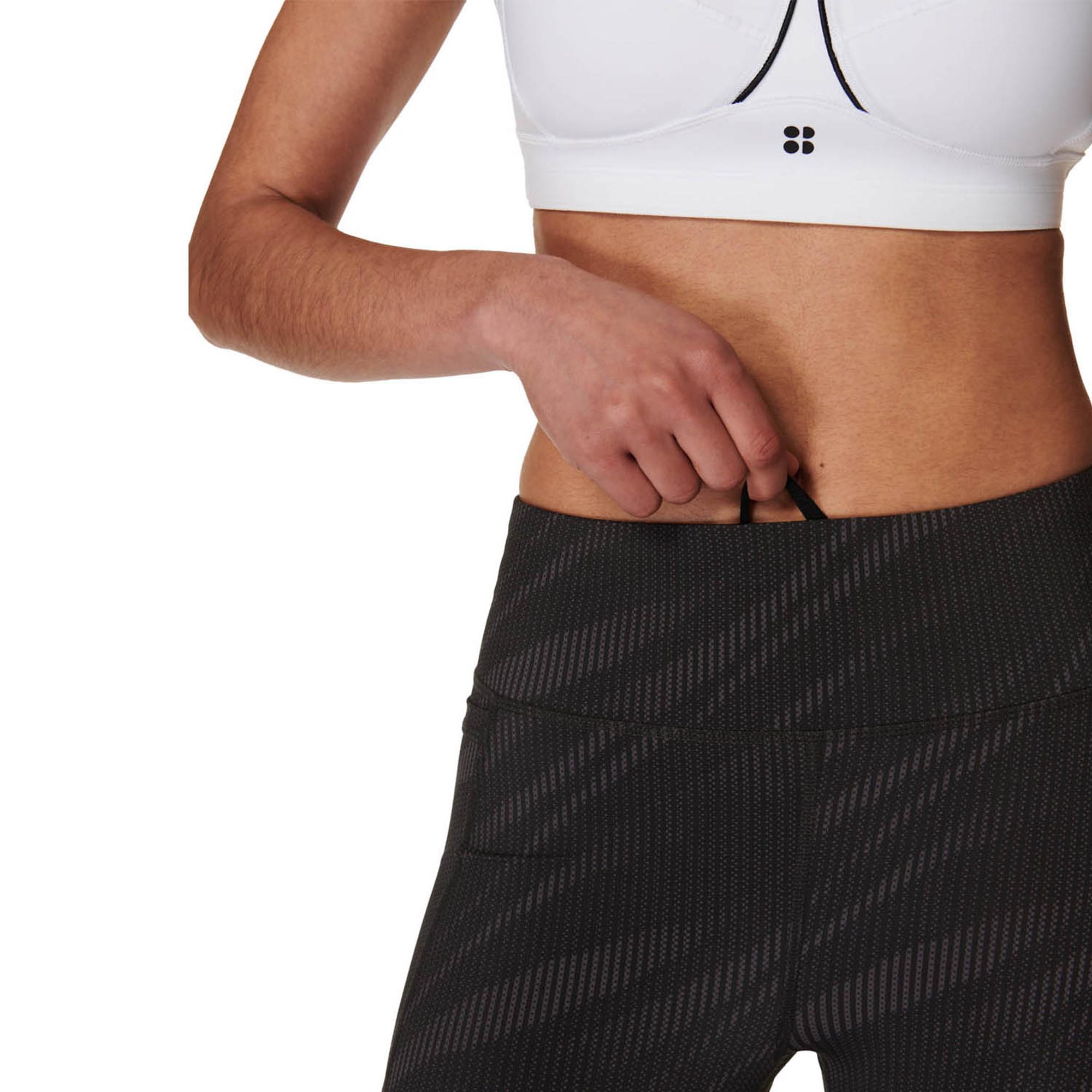 Sweaty Betty Zero Gravity 7/8 Run Tight Kadın Siyah Koşu Tayt