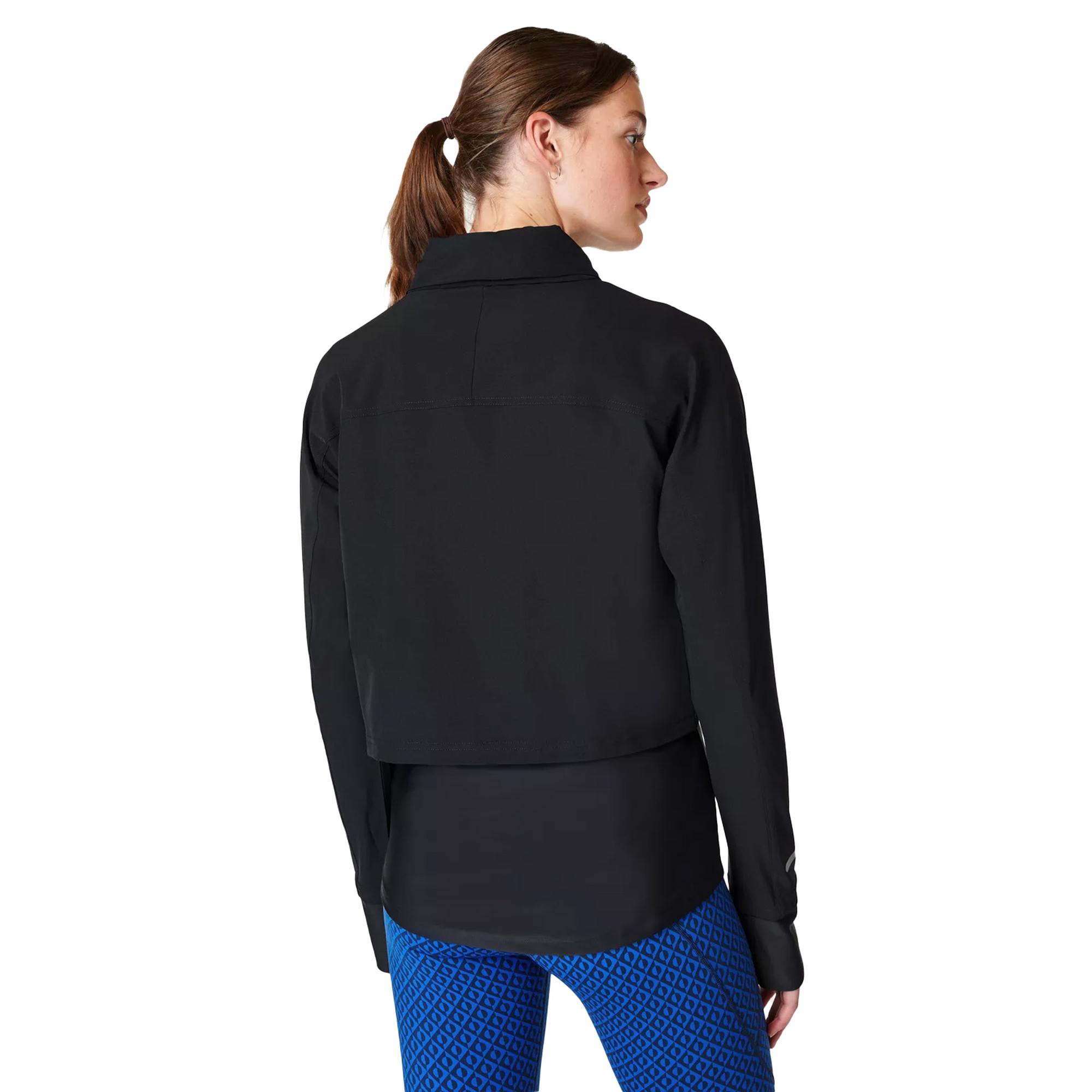 Sweaty Betty Fast Track Kadın Siyah Koşu Ceketi