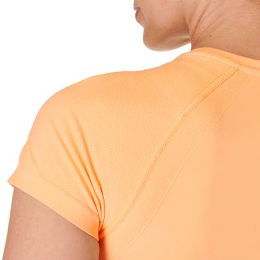  Sweaty Betty Athlete Crop Seamless Workout Kadın Turuncu Koşu Tank Top