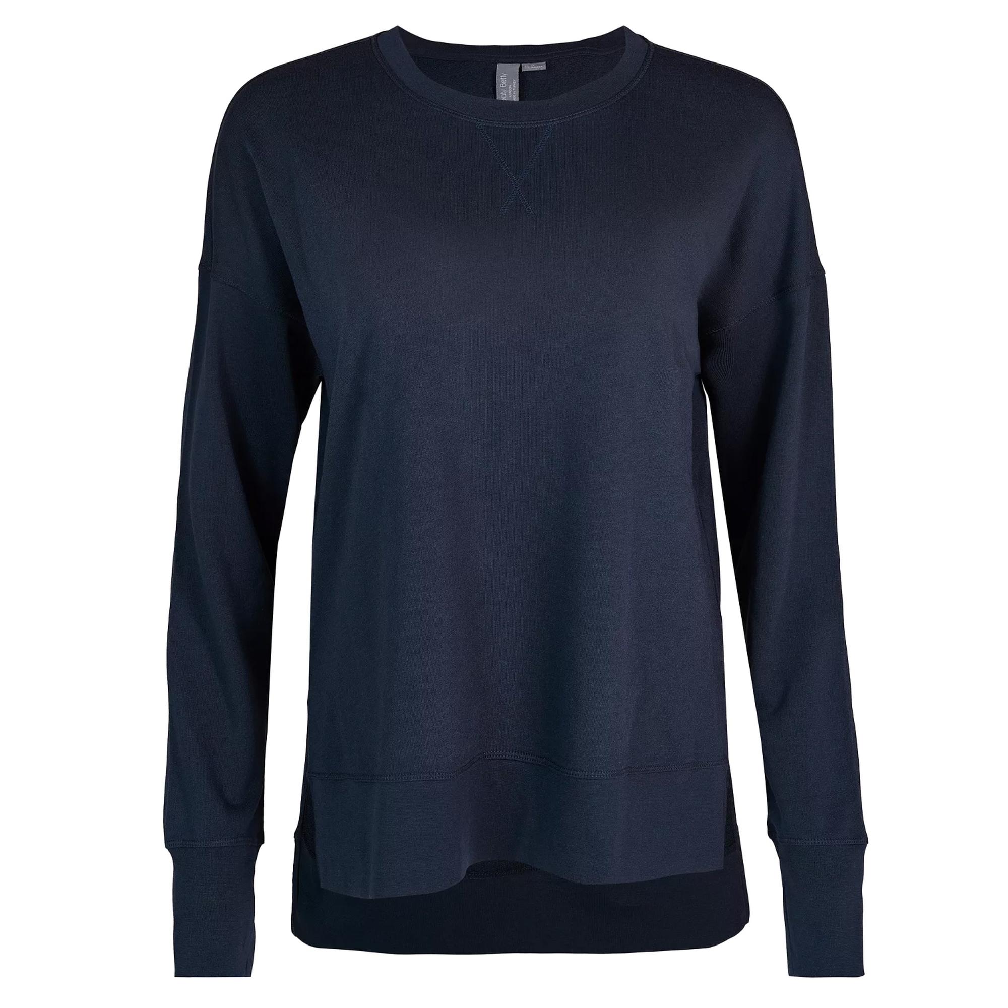 Sweaty Betty After Class Longline Kadın Mavi Sweatshirt