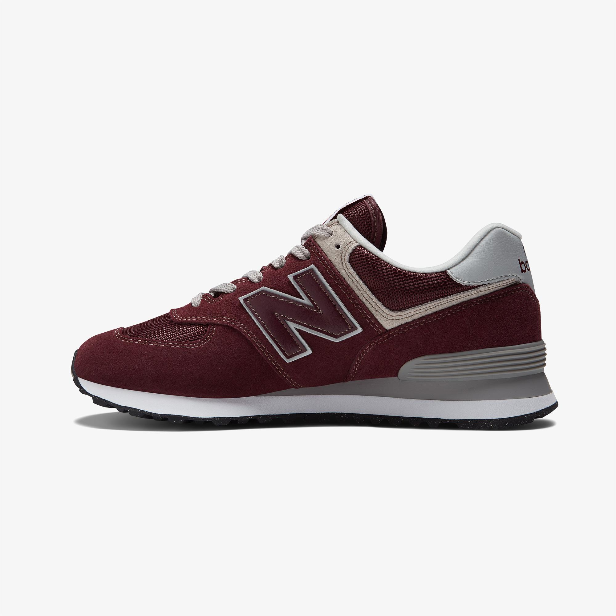 New Balance 574 Lifestyle Unisex Bordo Spor Ayakkabı