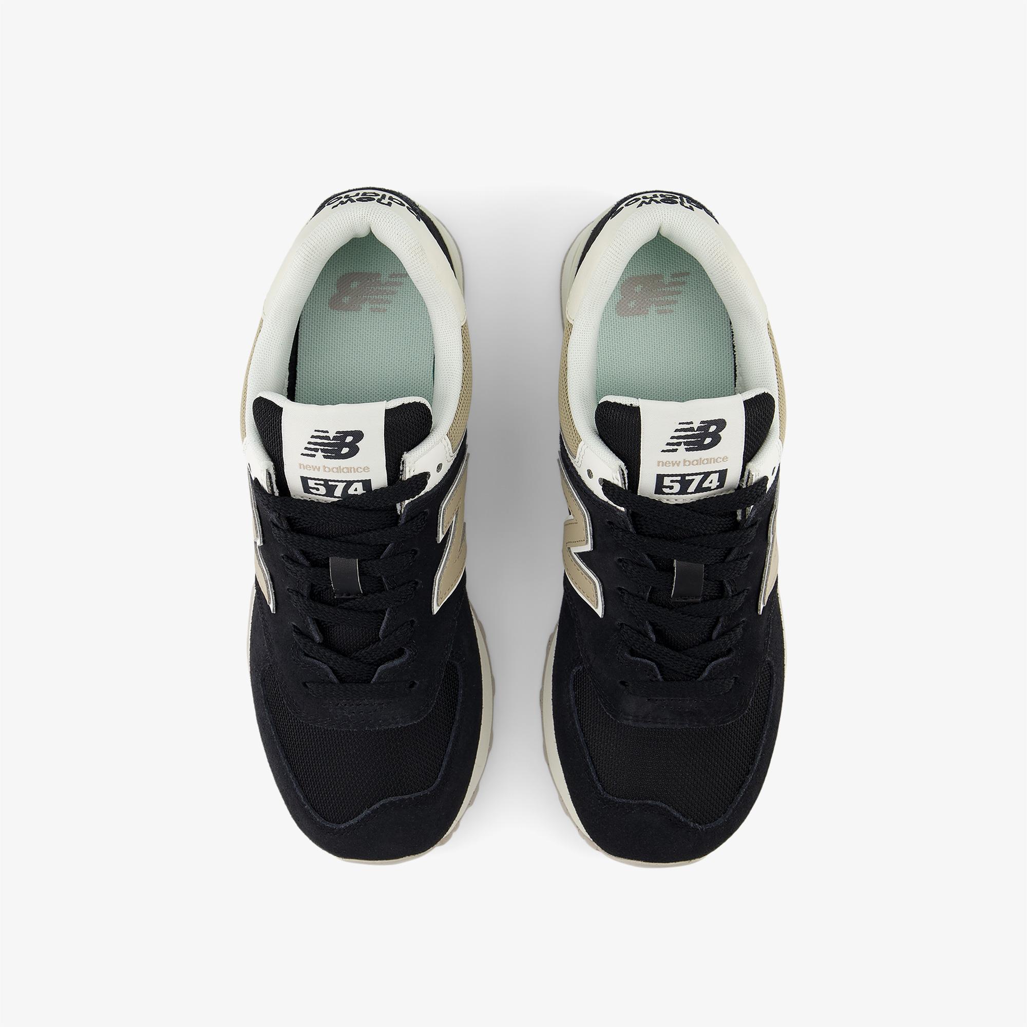 New Balance 574 Lifestyle Kadın Siyah Spor Ayakkabı