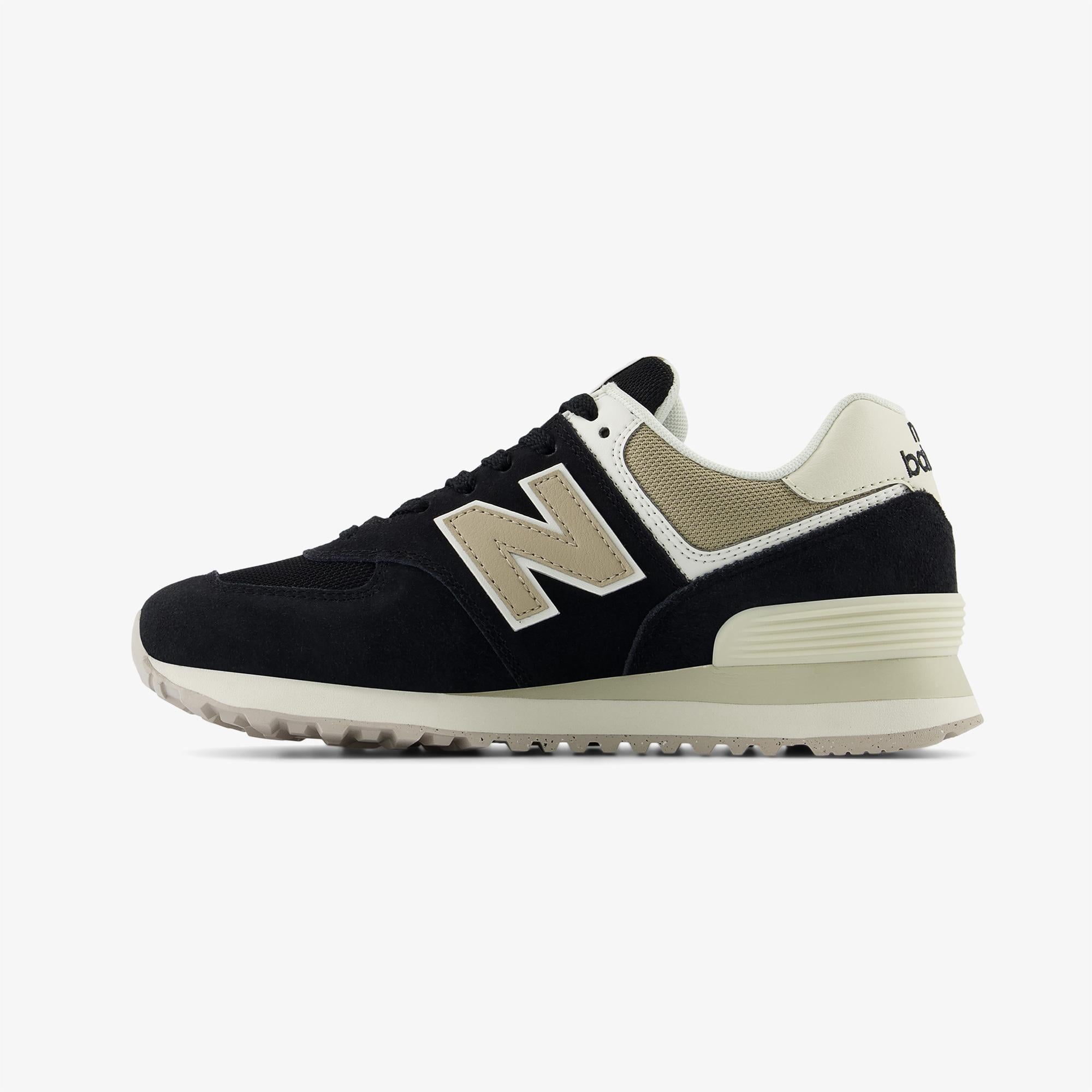 New Balance 574 Lifestyle Kadın Siyah Spor Ayakkabı