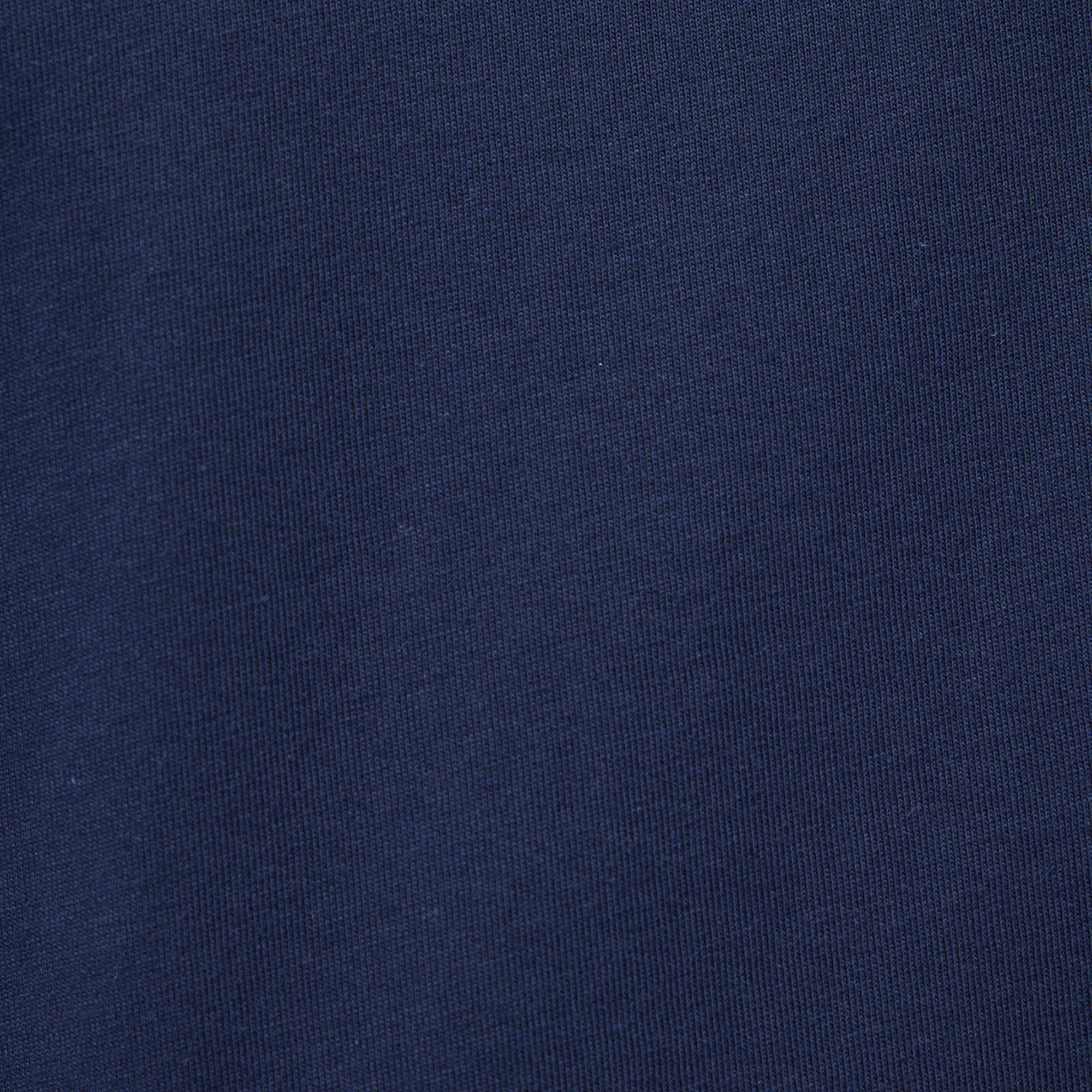 Mavi Lacivert Basic Tişört Loose Fit / Bol Rahat Kesim 066249-70497