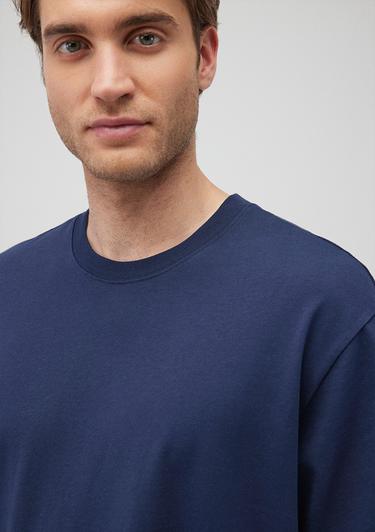  Mavi Lacivert Basic Tişört Loose Fit / Bol Rahat Kesim 066249-70497