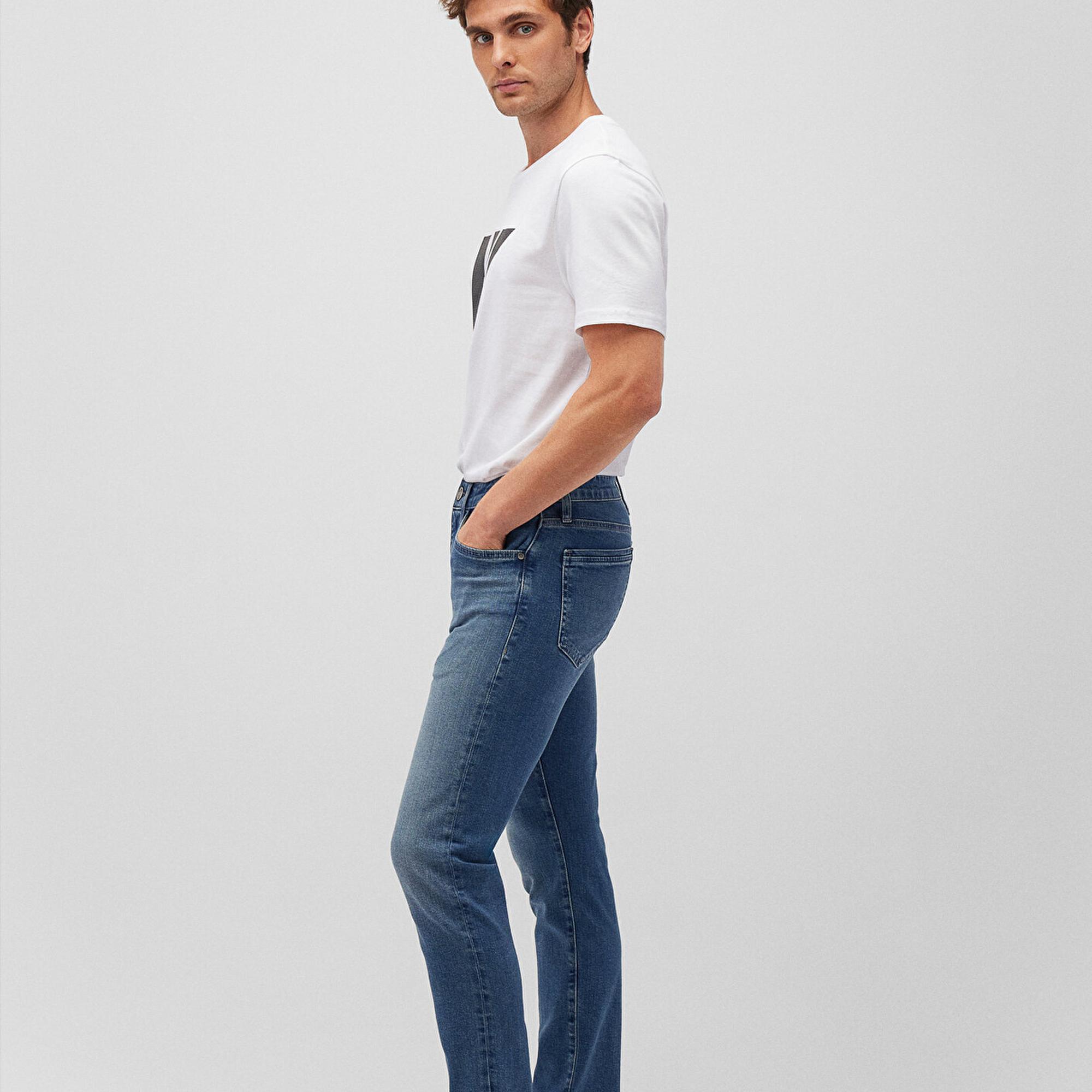 Mavi Jake Pro Koyu Mavi Jean Pantolon 0042287917